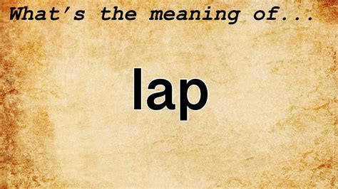 Meaning of laplapin .